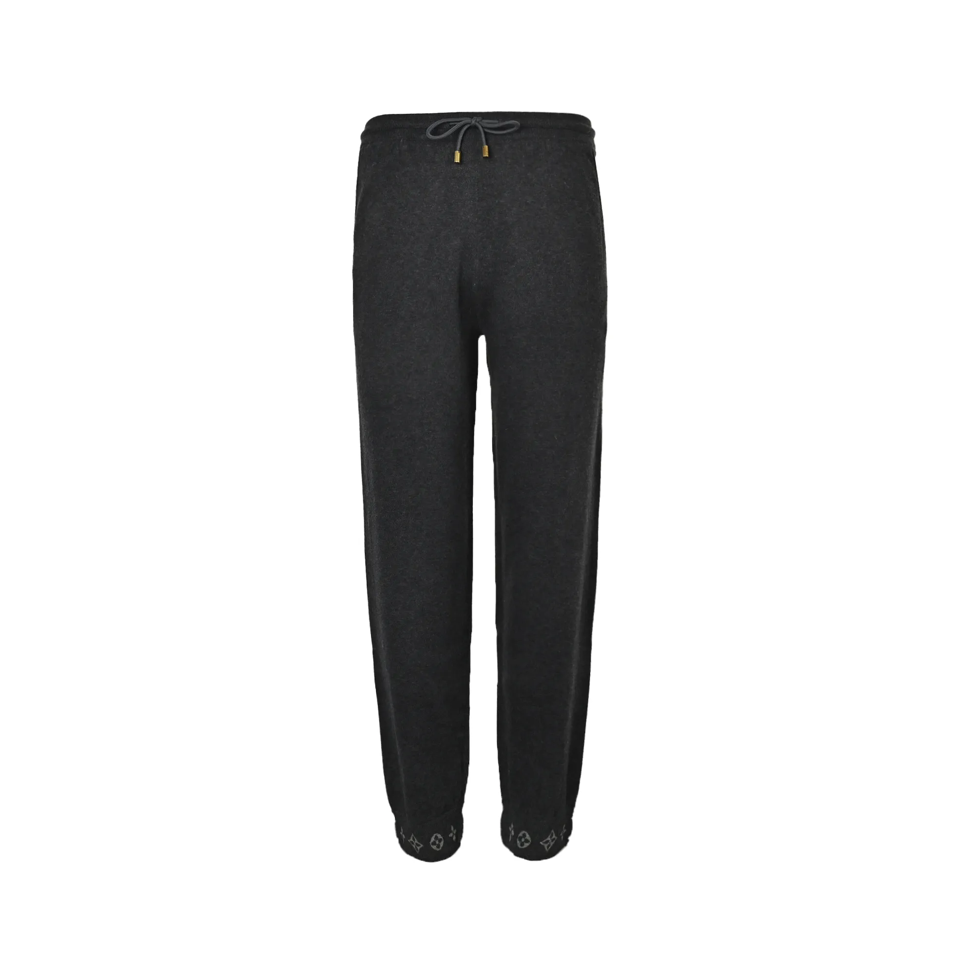 Louis Vuitton/Louis Vuitton jacquard threaded woolen legged trousers